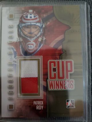 2012/13 In The Game Forever Rivals Patrick Roy Cup Winners Gold Version