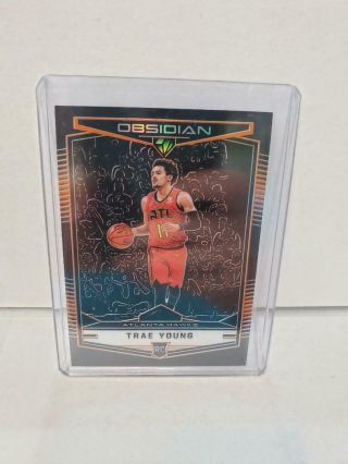 2018 - 19 Obsidian Trae Young Preview 001/149 Ebay 1/1 First One Made