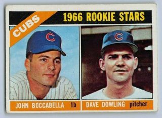 1966 Chicago Cubs Rookie Stars - Topps Baseball Card 482 - (high)