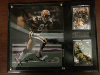 Green Bay Packers S.  B.  Xxi Autographed/authenticated Plaque - Desmond Howard
