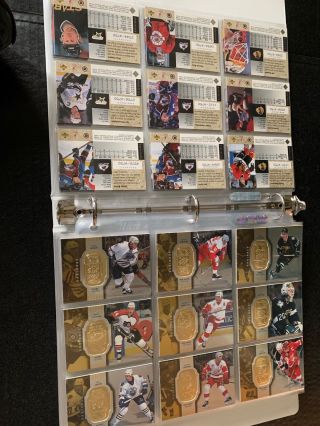 1998 - 99 Spx Finite Radiance Complete Set Very Rare And Limited