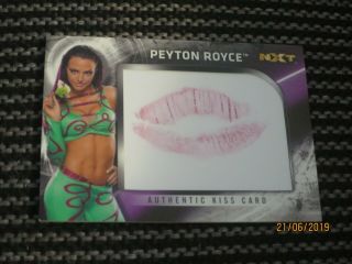 2018 Topps Wwe Peyton Royce Kiss Card /99