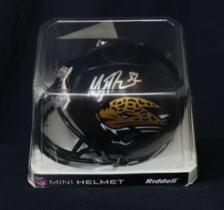 Jacksonville Jaguars Maurice Jones - Drew Signed Nfl Mini Helmet Mli/coa