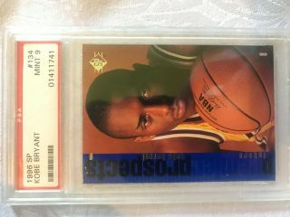 1996 - 97 Upper Deck Sp 134 Kobe Bryant Rookie Card Psa 9