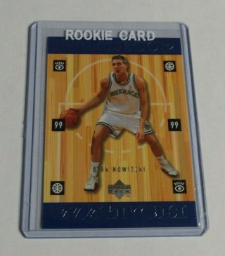 R13,  806 - Dirk Nowitzki - 1998/99 Upper Deck - Rookie Card - 320 - Mavericks -