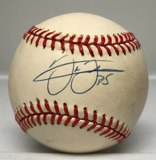 Frank Thomas Single Signed Baseball Autographed Auto Jsa White Sox Hof