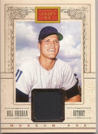 2013 Panini Golden Age Museum Age Game Jersey Relic Bill Freehan 38