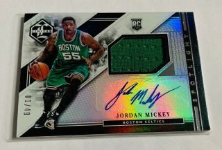 Jordan Mickey - 2015 - 16 Limited - Rookie Autograph Jersey - 1/49 - Celtics