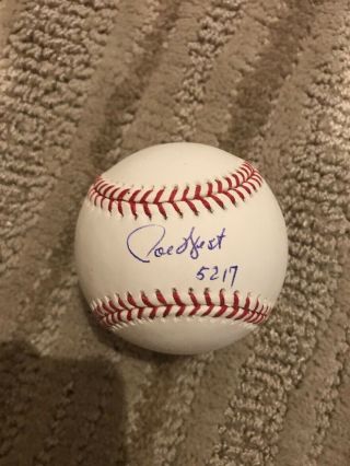 Joe West Signed Baseball Official Mlb Game Ball Autograph Hall Of Fame Umpire C