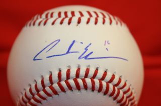 Andre Ethier Autographed Signed Baseball Los Angeles Dodgers