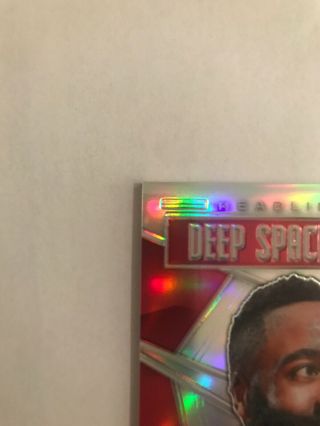 2018 - 19 Panini Spectra Deep Space Three James Harden 5 SP Houston Rockets 3