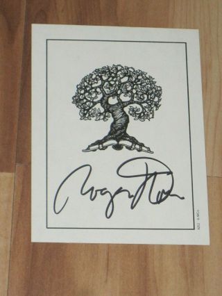 Author Roger Stone Signed Bookplate Donald Trump Book Autograph