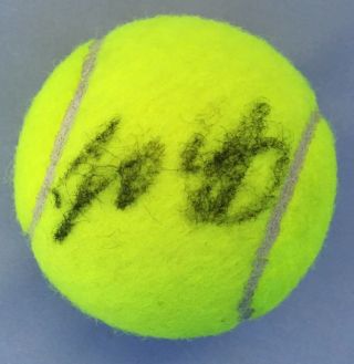 Ace Certfied Authentic Signed Tennis Ball Dinara Safina Autographed 2