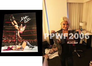 Wwe Alexa Bliss 8x10 Hand Signed Autographed Photo With Pic Proof And Ab3