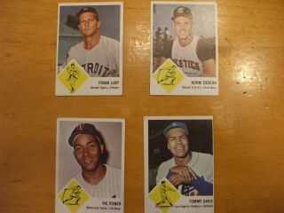 seven 1963 Fleer ten 1960 Sports Novelties Baseball trading cards found in attic 2