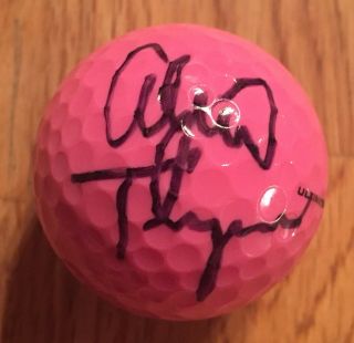 Lexi (alexis) Thompson Signed Pink Golf Ball Autographed Ana Inspiration Us Open