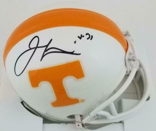 Jamal Lewis Signed Tennessee Volunteers Mini Football Helmet Schwartz Sports