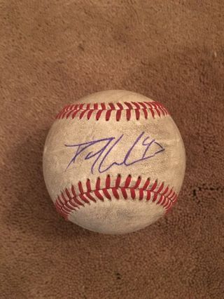 Dakota Hudson Autographed Baseball St Louis Cardinals