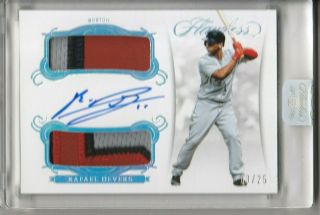 Rafael Devers 2018 Panini Flawless Rpa /25 Rookie Jersey Patch Autograph Auto Rc