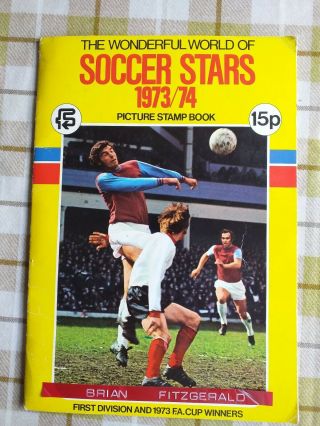 The Wonderful World Of Soccer Stars 1973/74 Complete Set