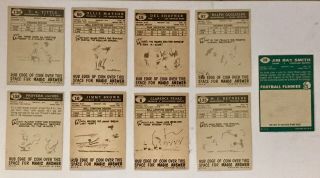 Great Group Of Eight 1959 And One 1960 Topps Football Cards 7