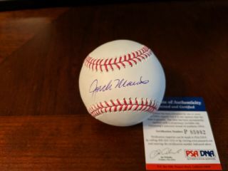 Jack Morris Signed Autographed Baseball Psa Dna