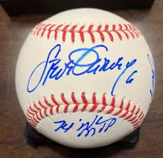 Steve Garvey Signed 1981 World Series Baseball Autographed Los Angeles Dodgers