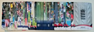 England We are Cricket 2018 complete base set 1 - 100 Trading cards Tap n play 2