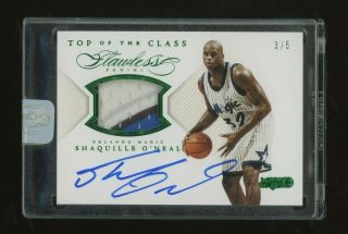 2014 - 15 Flawless Top Of The Class Emerald Shaquille O 
