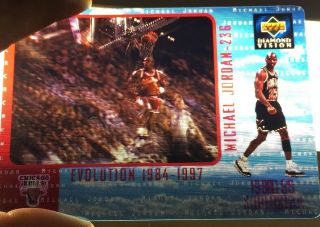 Michael Jordan 1997 Upper Deck Highlight Reel Motion Cards Complete Set Of 5