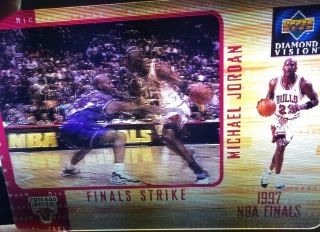 Michael Jordan 1997 Upper Deck Highlight Reel Motion Cards Complete Set Of 5 4