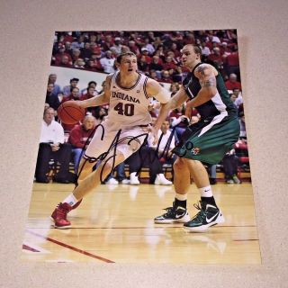 Cody Zeller 40 Autographed Signed 8x10 Photo Indiana Hoosiers Basketball Iu