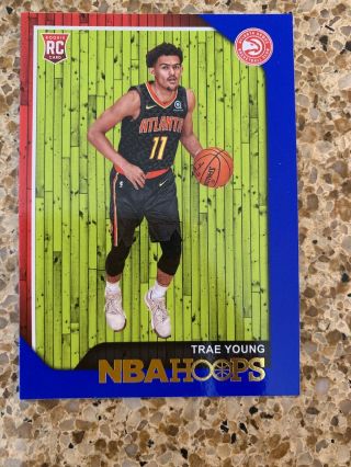 2018 - 2019 Trae Young Hoops Blue