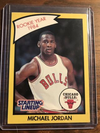 1990 Starting Lineup Michael Jordan Rookie Year 1984