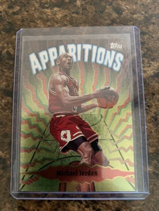 Michael Jordan 1998 Topps Apparitions Insert A15
