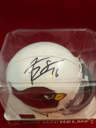 2001 Playoff Absolute Memorabilia Signing Bonus Jake Plummer Autograph Helmet