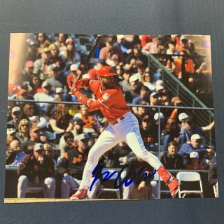 Jo Adell Signed 8x10 Photo Autographed Los Angeles Angels 1st Round Pick