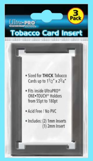 Ultra Pro 1 Pack Tobacco Card Inserts For Magnetic Holder Cigar T206 Black Frame