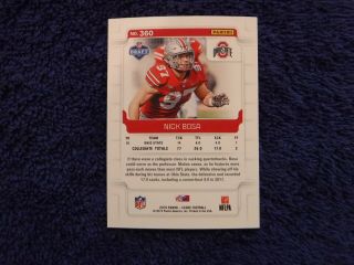 NICK BOSA ROOKIE GOLD PARALLEL 2019 SCORE RC San Francisco 49ers Ohio State 2