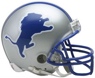 Riddell Detroit Lions Throwback 1983 - 2002 Vsr4 Mini Football Helmet - Fanatics