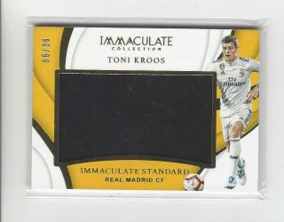 2018 - 19 Immaculate Standard Toni Kroos Jersey Real Madrid /99