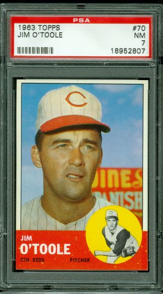 1963 Topps Baseball 70 Jim O 