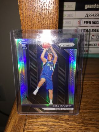 Luka Doncic Silver Prizm Holo Roy