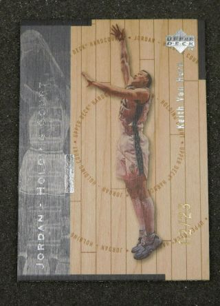 1998 UD Hardcourt Jordan Holding Court Silver Michael Jordan / Van Horn D 02/23 2