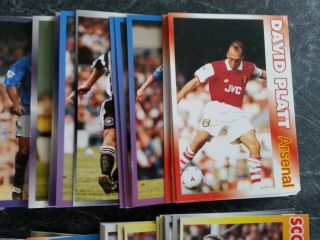LCD Publishing Premier Strikers Football Cards 1995/96 Near to 4