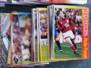 LCD Publishing Premier Strikers Football Cards 1995/96 Near to 5