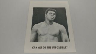 1980 Larry Holmes Muhammad Ali Special Souvenir Program The Last Hurrah Caesars 2
