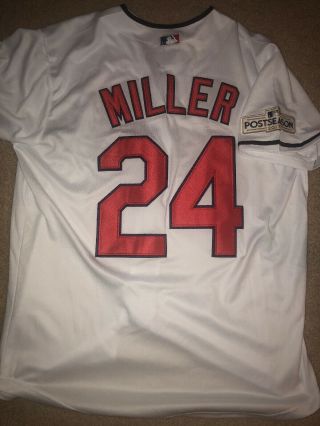 Andrew Miller Jersey Cleveland Indians Size Medium