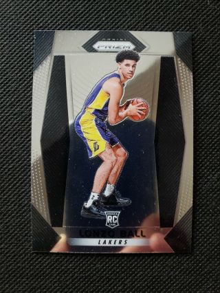 Lonzo Ball 2017 - 18 Panini Prizm Rookie True Rc Card Sp 289 Qty Available