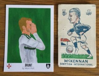 West Brom Wba 940s 2010s 2 X Diff Trade Cards Sports Favourites Donaldson